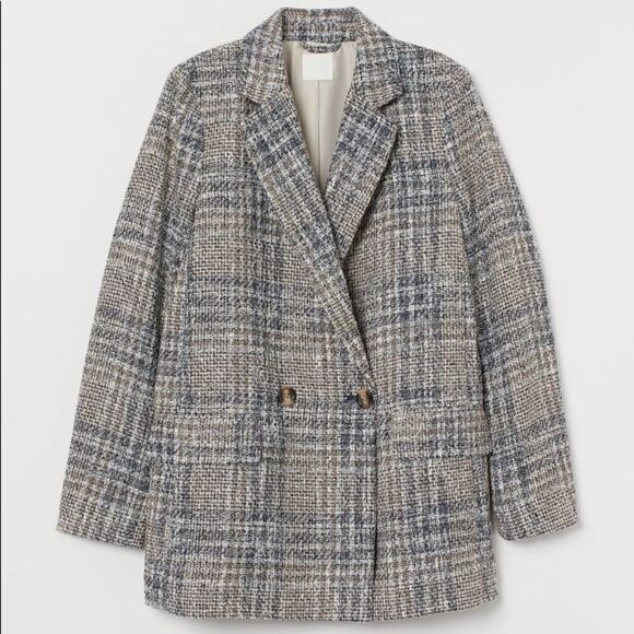 H&M Boucle Jacket Textured New - Picture 2 of 4